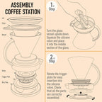 Pour Over Coffee Dripper