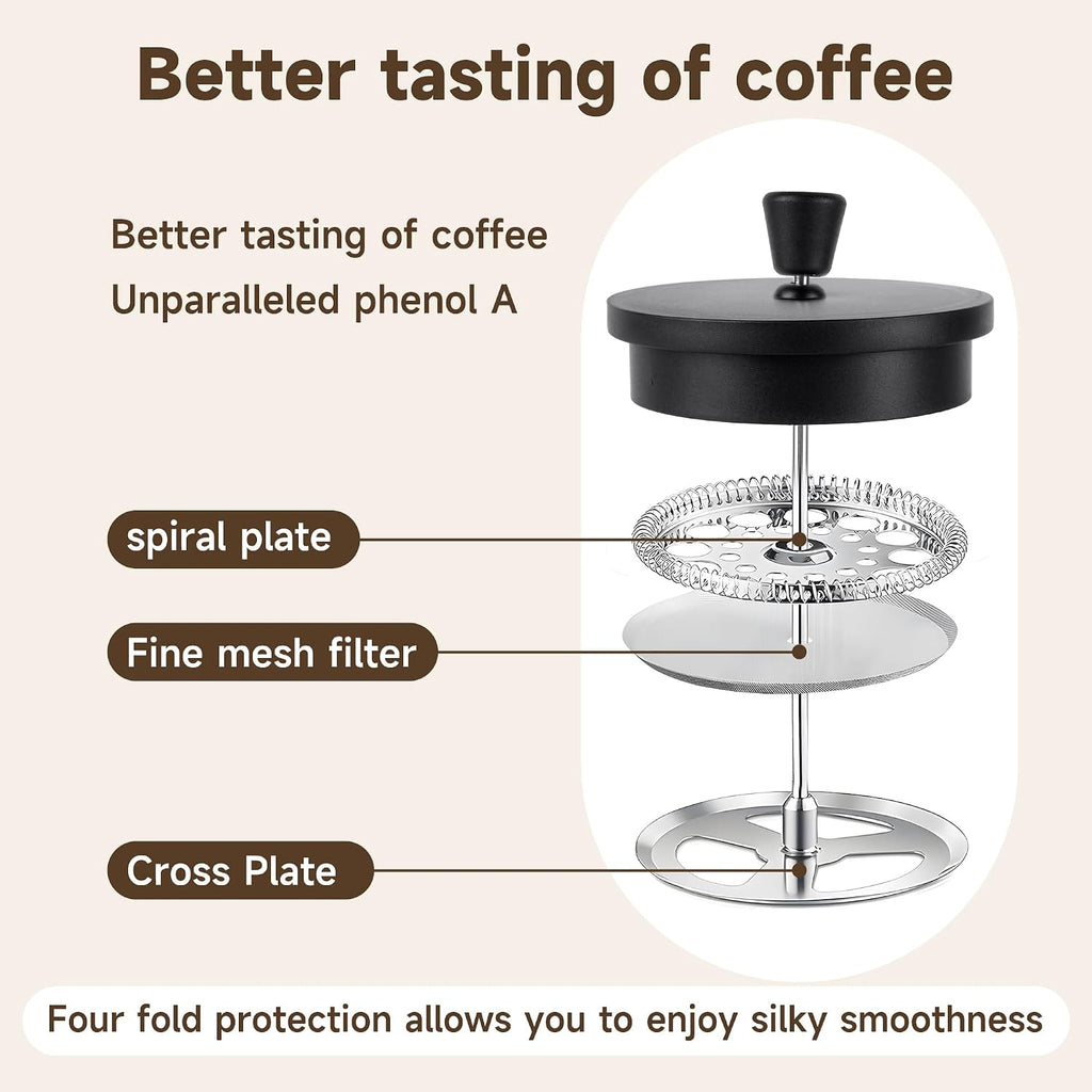 Borosilicate Glass French Press