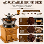 Vintage Wooden Coffee Grinder