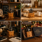 Vintage Wooden Coffee Grinder