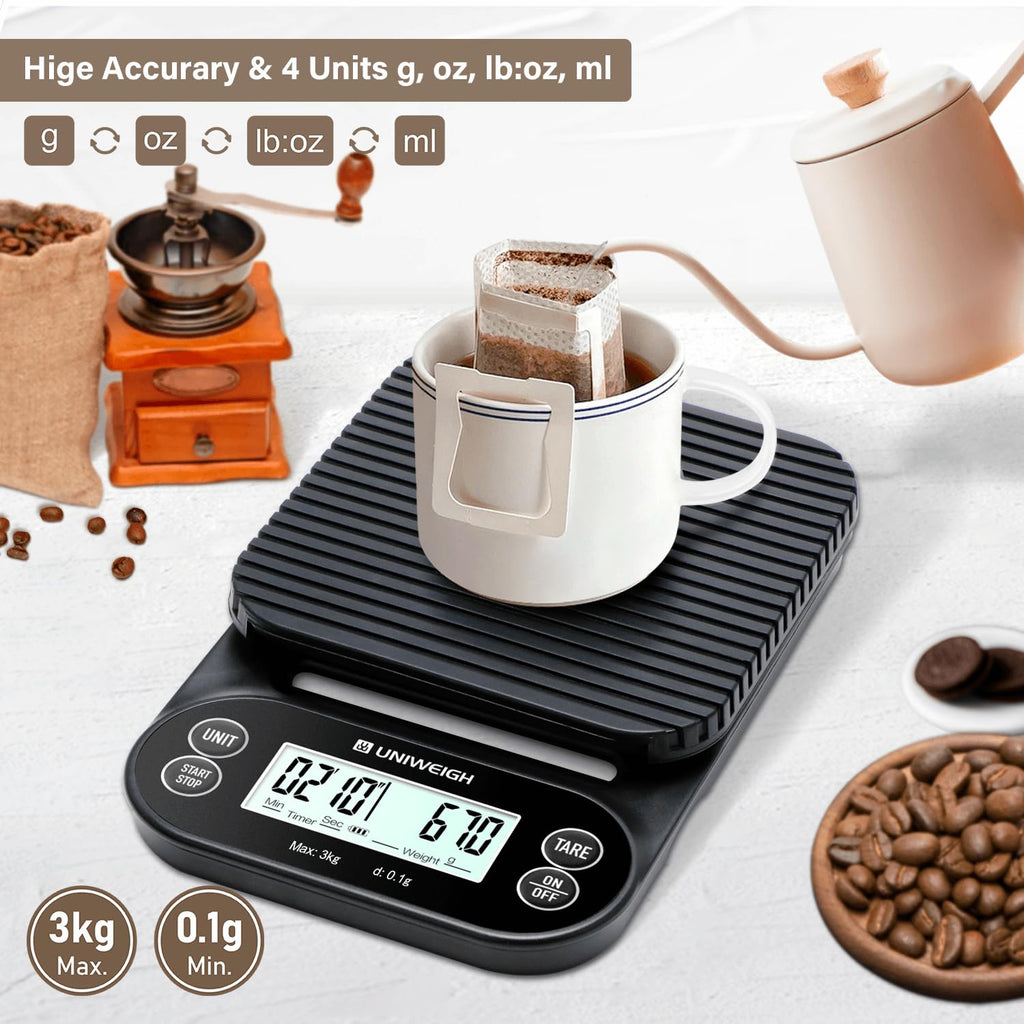 Digital Coffee Scale with Timer