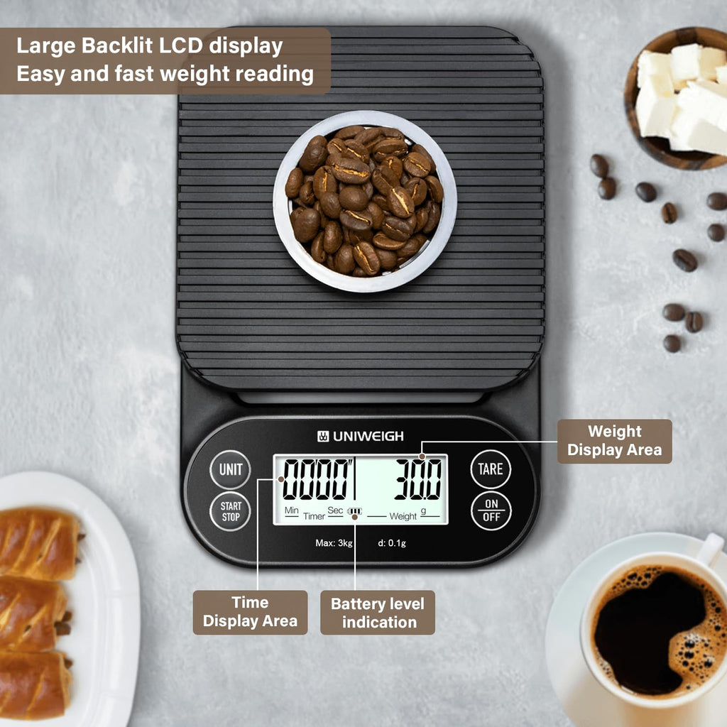 Digital Coffee Scale with Timer