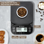 Digital Coffee Scale with Timer