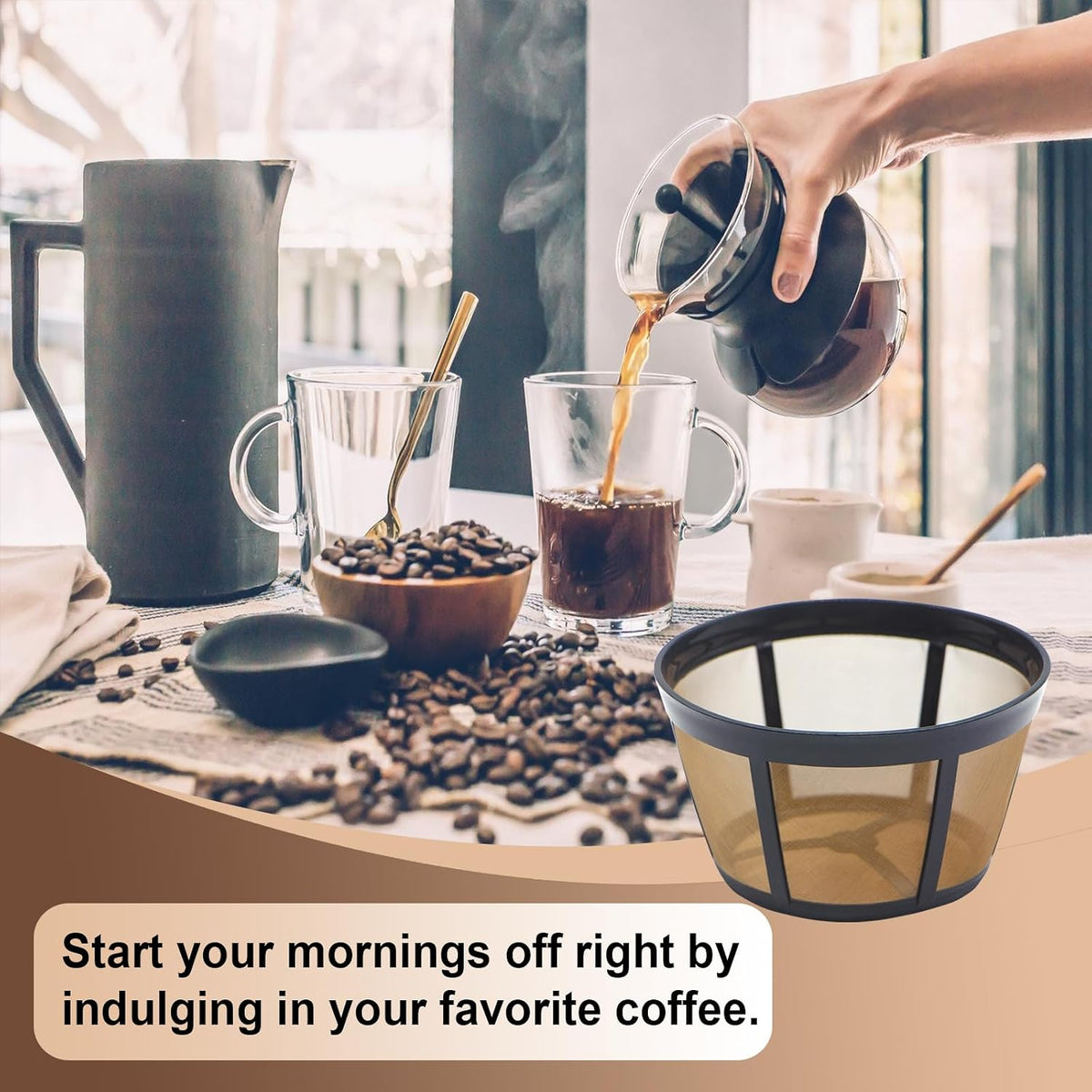 Reusable Coffee Filters – 2 Pack