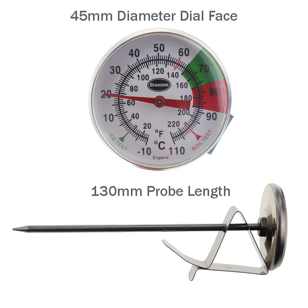 Brannan Milk Frothing Thermometer