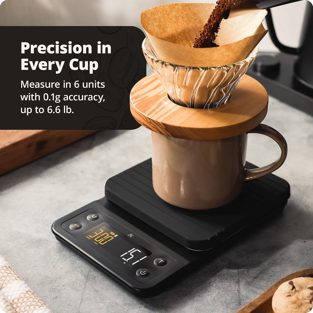 Greater Goods Coffee Scale with Timer