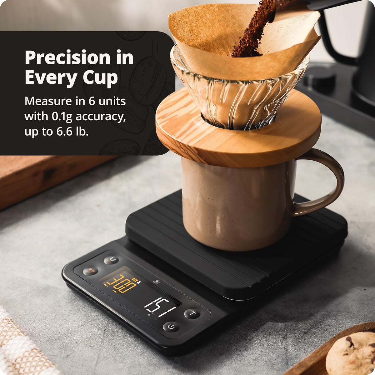 Greater Goods Coffee Scale with Timer