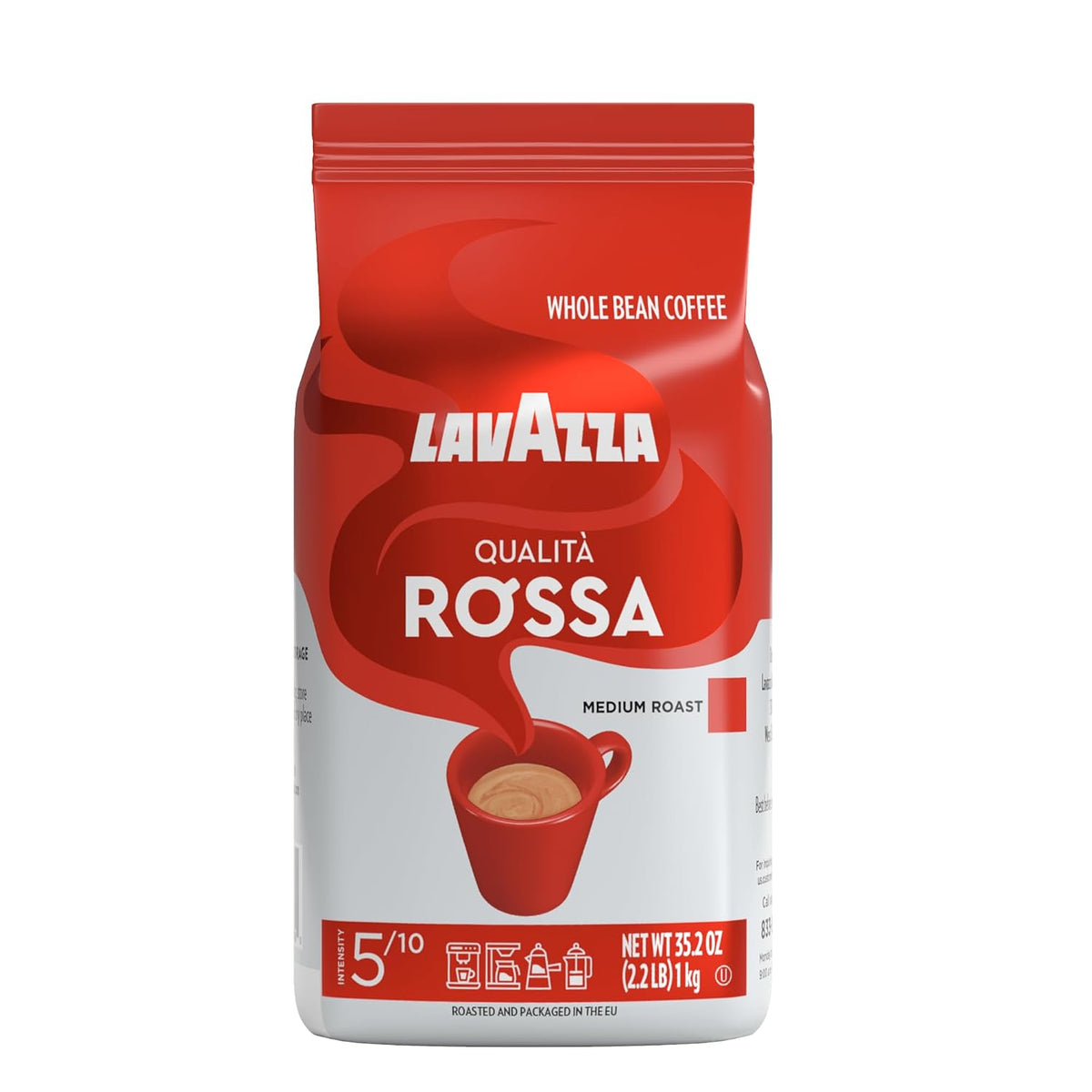 Lavazza Qualità Rossa Whole Bean Coffee